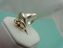 TIFFANY & Co. Padlock Lock Ring Sterling Silver 4.