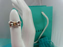 TIFFANY & Co. Bow Ring 18K Gold & Sterling Silver 