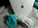 Authentic Tiffany & Co. Shopping Bag Charm Pendant