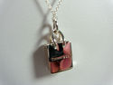 Authentic Tiffany & Co. Shopping Bag Charm Pendant
