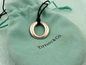 TIFFANY & Co. Sevillana Circle 'O' Pendant Sterlin