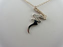 TIFFANY & Co Scribble Necklace Zig Zag Sterling Si