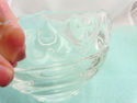 Tiffany & Co. Crystal 'Heart; Bowl 6"