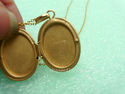 TIFFANY & Co. 585 / 14K Gold Oval Locket Pendant 