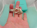 TIFFANY & Co. Knot Cuff Bangle Bracelet Sterling S