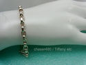 TIFFANY & Co. Rectangle Link Charm Bangle Bracelet