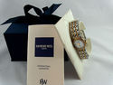 R.Weil Tango 18K GP Diamond Bezel &#'s M-O-P Face 