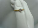 TIFFANY & Co.  Diamond Engagement Ring .19 ct. 18K
