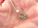 Authentic Rare Tiffany & Co Nature Rose Pearl Neck