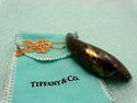 TIFFANY & Co. Frank Gehr y 18K Gold & Jade XL Fish