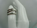 TIFFANY & Co. Diagonal Sterling Silver Ring SZ 6 V