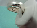 TIFFANY & Co. Nature Leaf  Ring Sz 7.5 Sterling Si