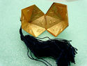TIFFANY & Co  Bamboo Hexagon Pill Box Case / Neckl