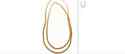 Byzantine Italy 28" Long Solid 14K Gold Chain Neck