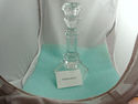 Tiffany & Co. Clear Crystal Plymouth Candlesticks 