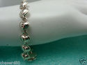 TIFFANY & Co. Padlock Heart Bracelet Sterling Silv
