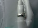 TIFFANY & Co. Nature Leaf  Ring Sz 7.5 Sterling Si