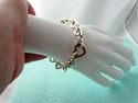 Tiffany & Co. Open Hearts 18K Gold Heart Sterling 