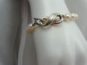 TIFFANY & Co Infinity Pearl Figure 8 Eight Bracele