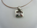 TIFFANY & Co. Rare Stencil Cross Charm Pendant Ome