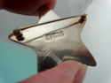 TIFFANY & Co. Star Sterling Silver Brooch Pin - Ve