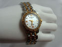 R.Weil Tango 18K GP Diamond Bezel &#'s M-O-P Face 