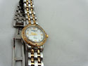 R.Weil Tango 18K GP Diamond Bezel &#'s M-O-P Face 