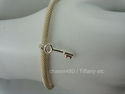 TIFFANY & Co. Dangling Key Charm Mesh Bangle Cuff 