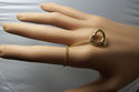 TIFFANY & Co. Peretti 5 Diamond 18K Gold Open Hear