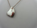 TIFFANY & Co. Full Heart Necklace 15" Sterling Sil