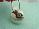 TIFFANY & Co. BaseBall Lock Solid 64g Sterling Sil