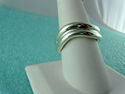 TIFFANY & Co  Peretti Doppio Curved Wide Double Ba