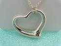 TIFFANY & Co Peretti HUGE XL LARGE Silver Open Hea