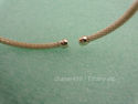 TIFFANY & Co. Dangling Key Charm Mesh Bangle Cuff 