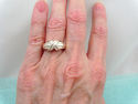 TIFFANY & Co. Signature X Ring Kiss Rare Wide Band