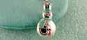 TIFFANY & Co. Peretti Snowman & Blue Scarf Pendant