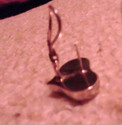 ANGELA CUMMINGS Wide 3D Heart Earrings -RARE 80's-