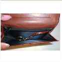 Etienne Aigner Signature Leather Organizer Crossbo