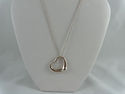 TIFFANY & Co Peretti HUGE XL LARGE Silver Open Hea