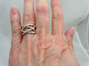 TIFFANY & Co. Braid Weave Love Knot Sterling Silve