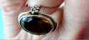 Michael Dawkins Large Smoky Topaz 14K Gold & Sterl