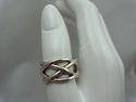 TIFFANY & Co. Braid Weave Love Knot Sterling Silve
