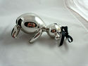 Gucci Silver Glass Teddy Bear Collectible Ornament