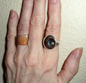 TIFFANY & Co Frank Gehry Sheer Agate Torque Ring -