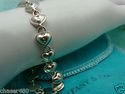 TIFFANY & Co. Padlock Heart Bracelet Sterling Silv