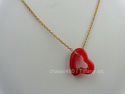 TIFFANY & Co. 18K Elsa Peretti Hand Carved Carneli
