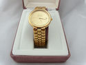 TIFFANY & Co Portfolio Swiss Date Watch Gold Plate