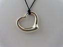 TIFFANY & Co Elsa Peretti XL HUGE Open Heart Penda