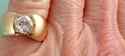 .90 Round Diamond Solitaire "Ideal Cut" 14K Wide G