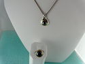 TIFFANY & Co. Hematite Sterling Silver 18K Gold Pe